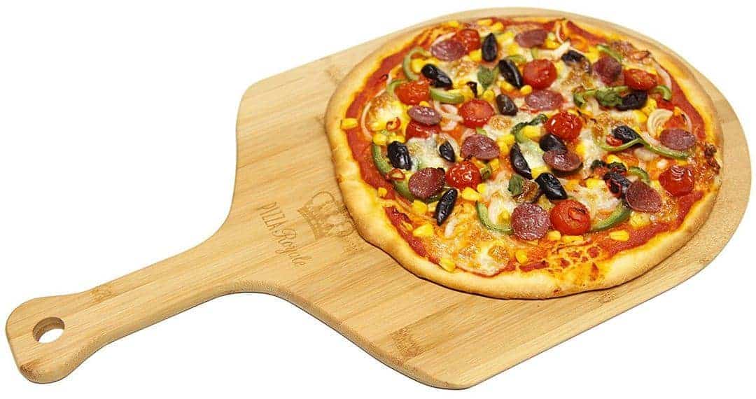 Pizza Royale 5☆ Ethically Sourced Premium Natural Bamboo Pizza Peel, 19.6-inch x 12 inches