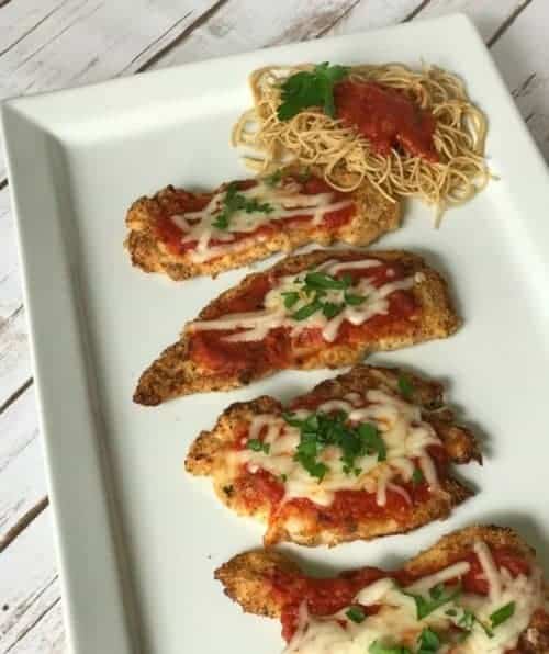 Easy Baked Chicken Parm