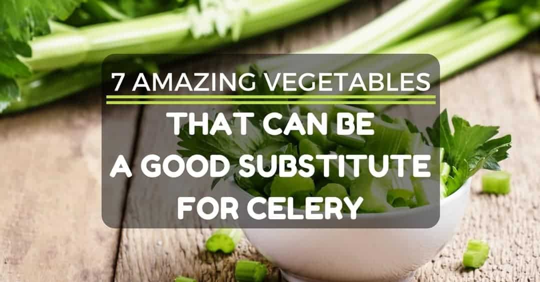 substitute for celery