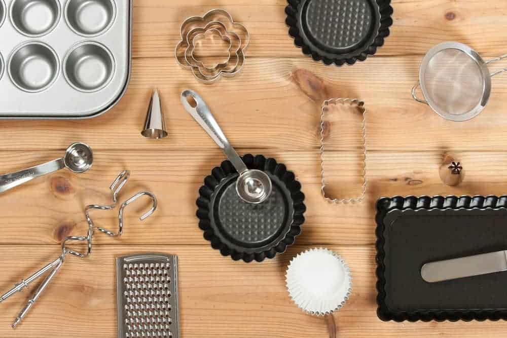 Equipment And Utensils - adding pudding to cake mix