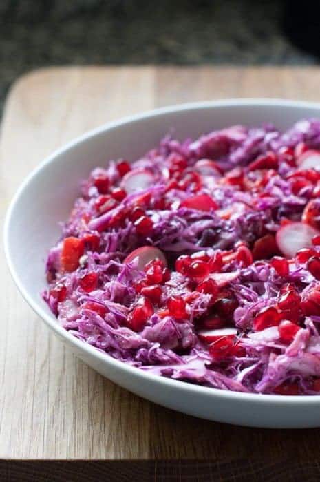 A very Red Cabbage Salad