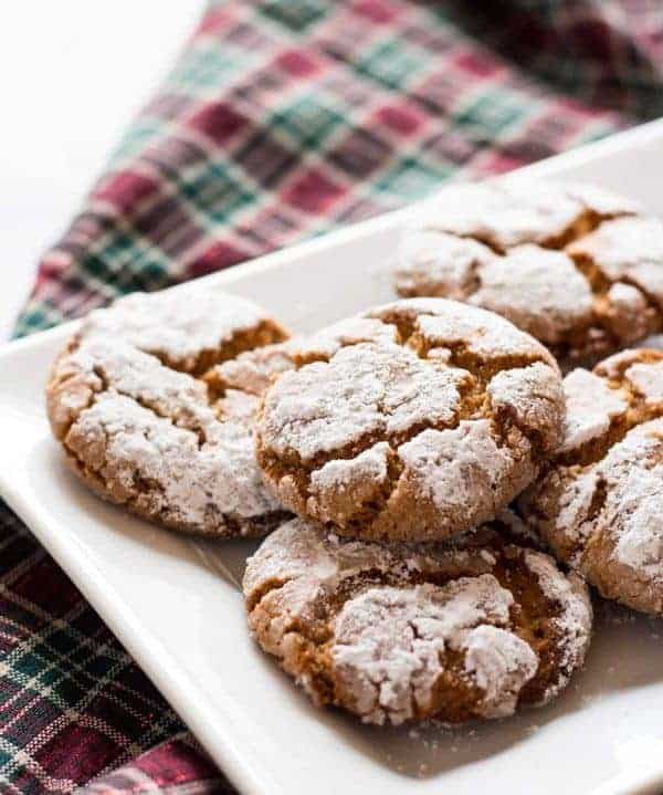 Crisp Peanut Butter Crinkle Cookies