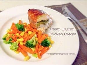 Pesto Stuffed Chicken Breast Recipe