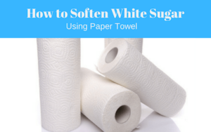 How to soften white sugar