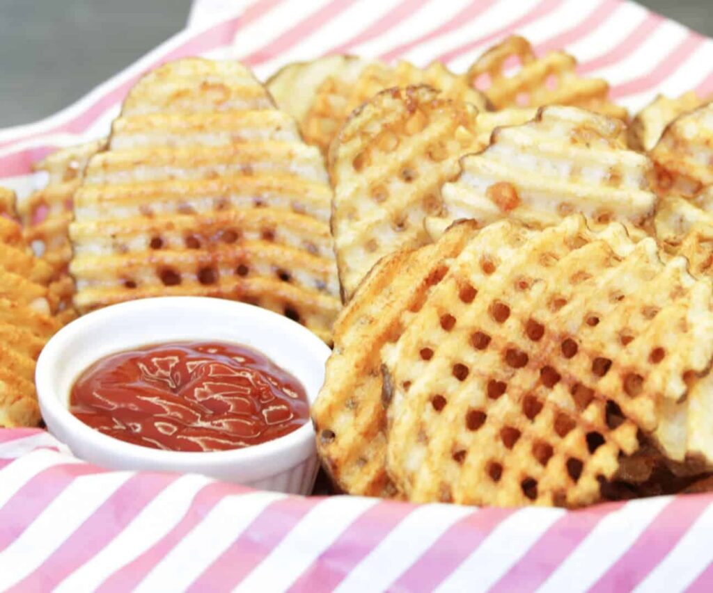 How to make waffle fries