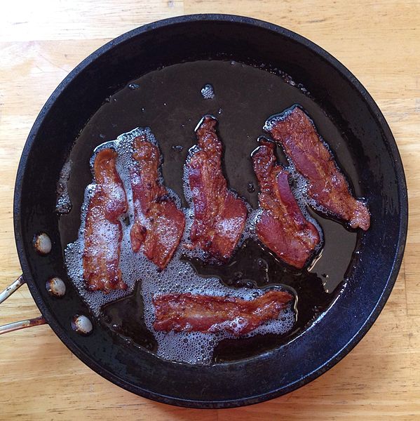 how to store cooked bacon